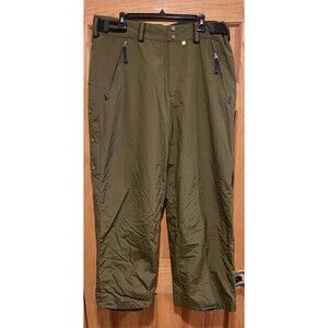 Bonfire Men’s Snowboard Pants Series:ISL Model:C10 Waterproof Olive Green Large